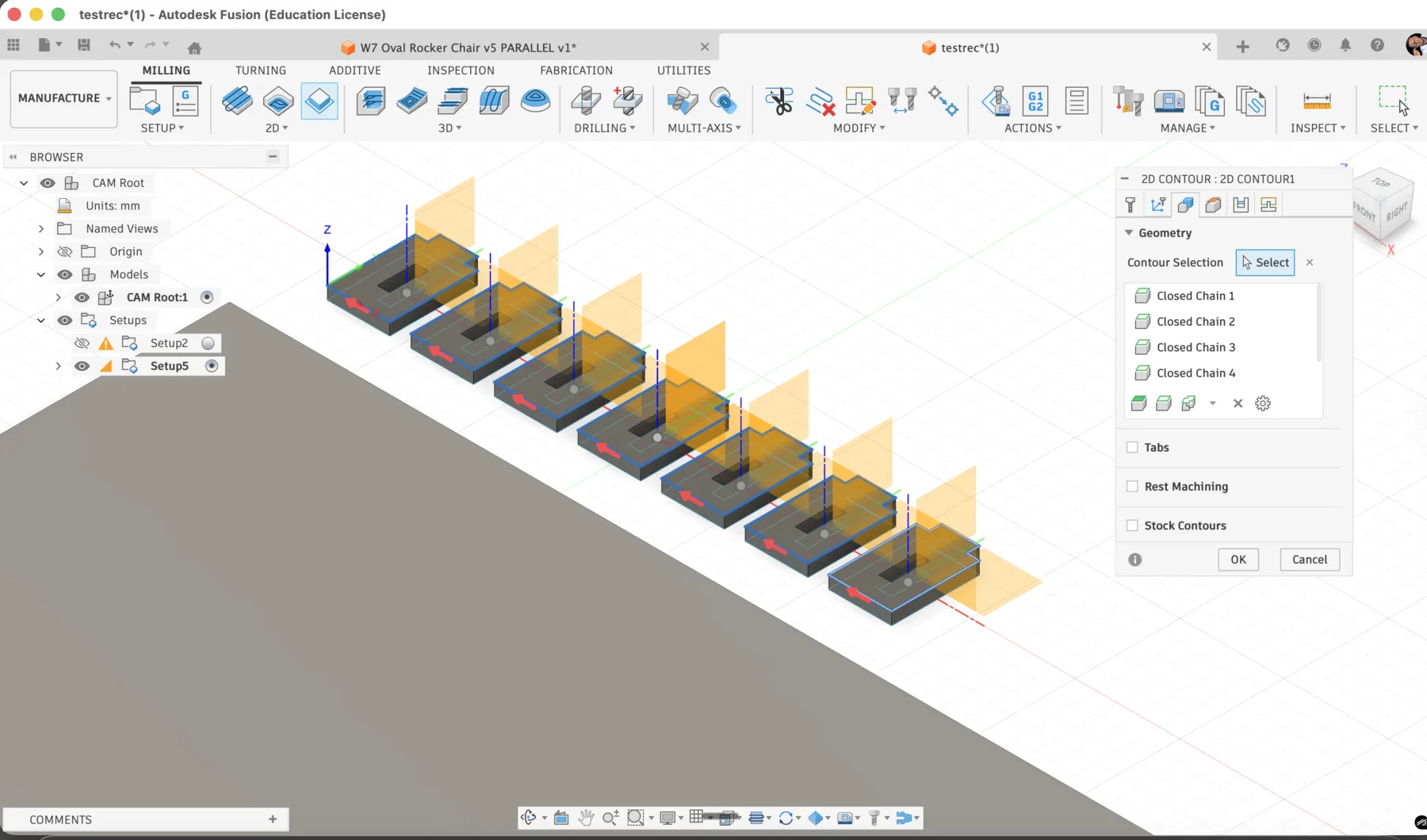 Tool parameters in Fusion 360