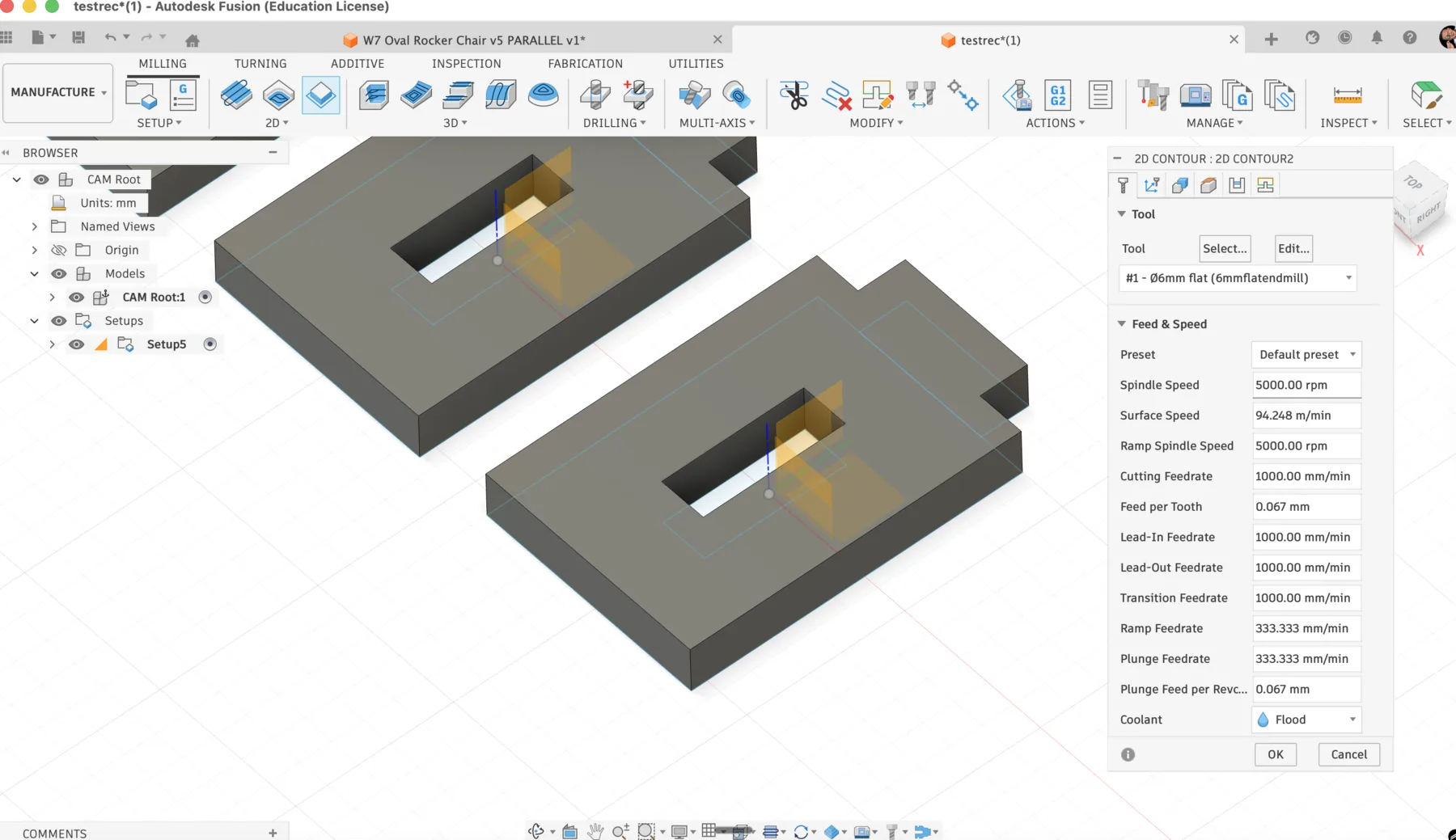 Additional Fusion tool settings