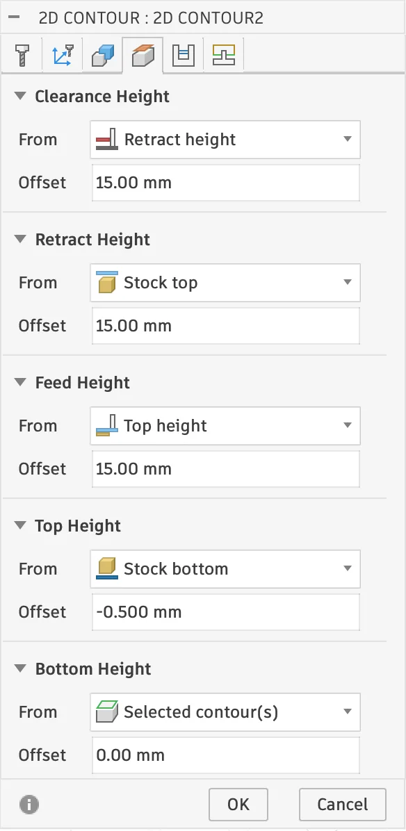 Fusion tool setup reference 2
