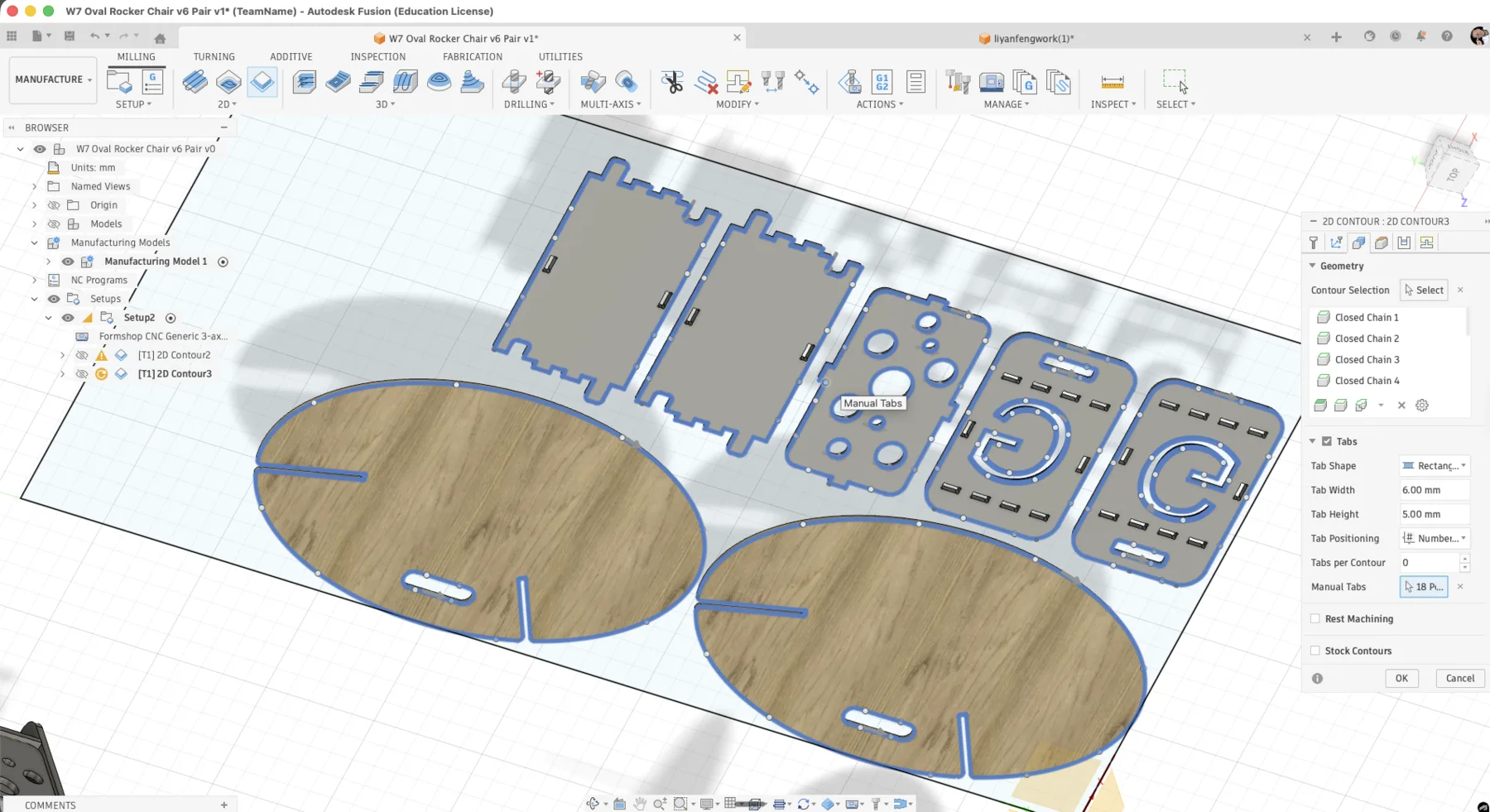 Additional contour options