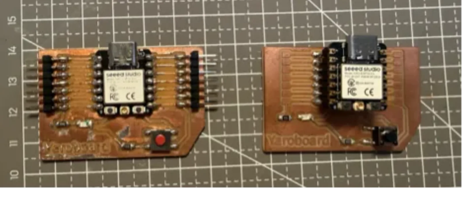 Second soldered Yaroboard after assembly and testing