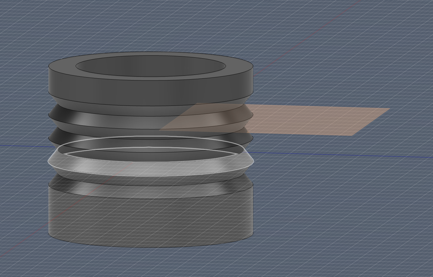 Construction plane for bearing holder
