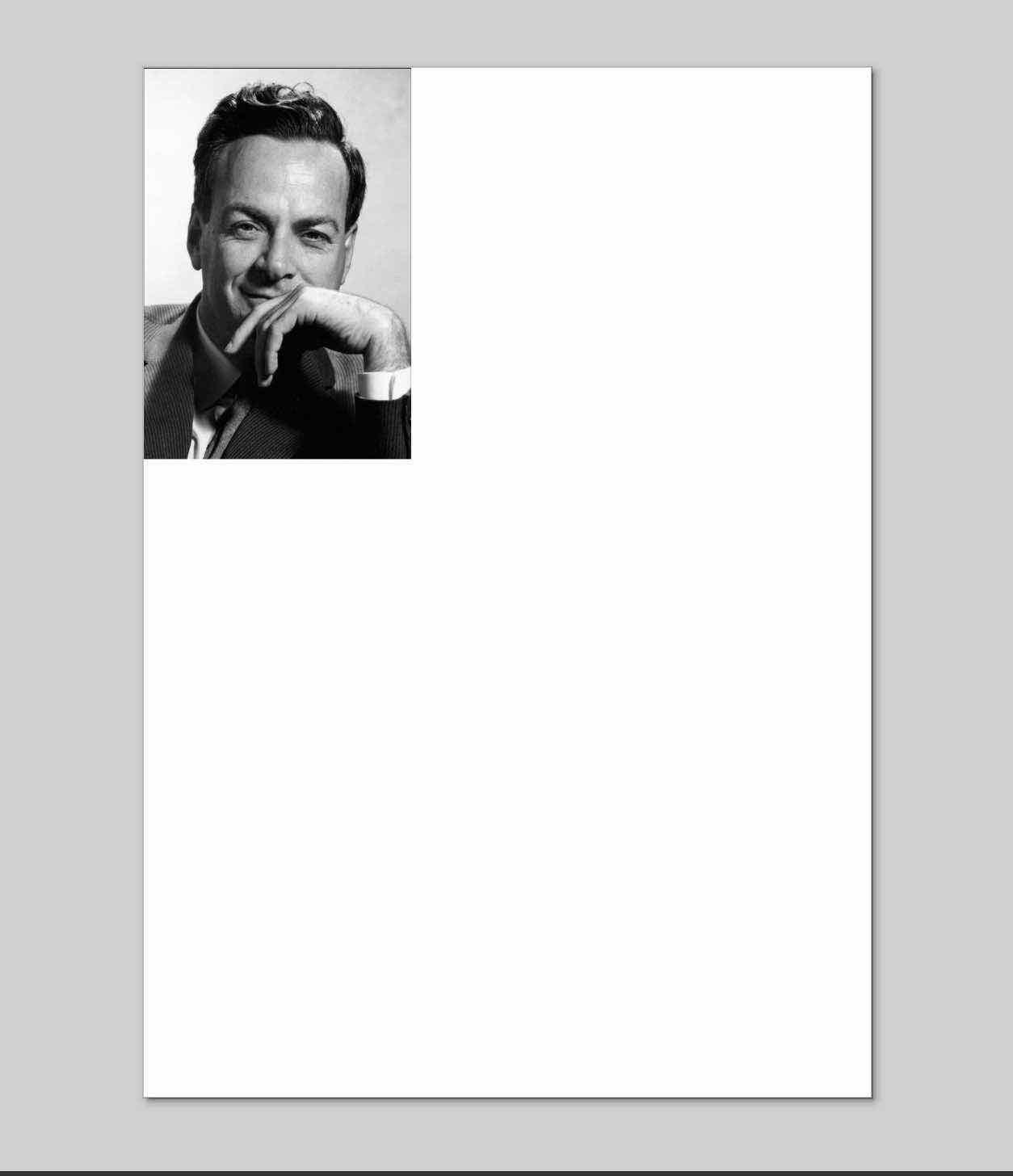 Feynman in Inkscape