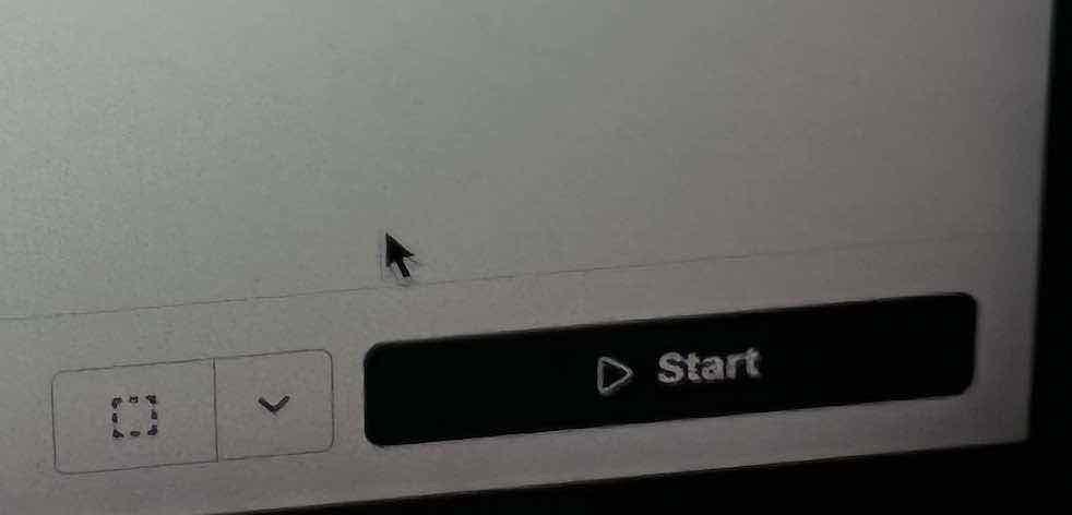 Start button