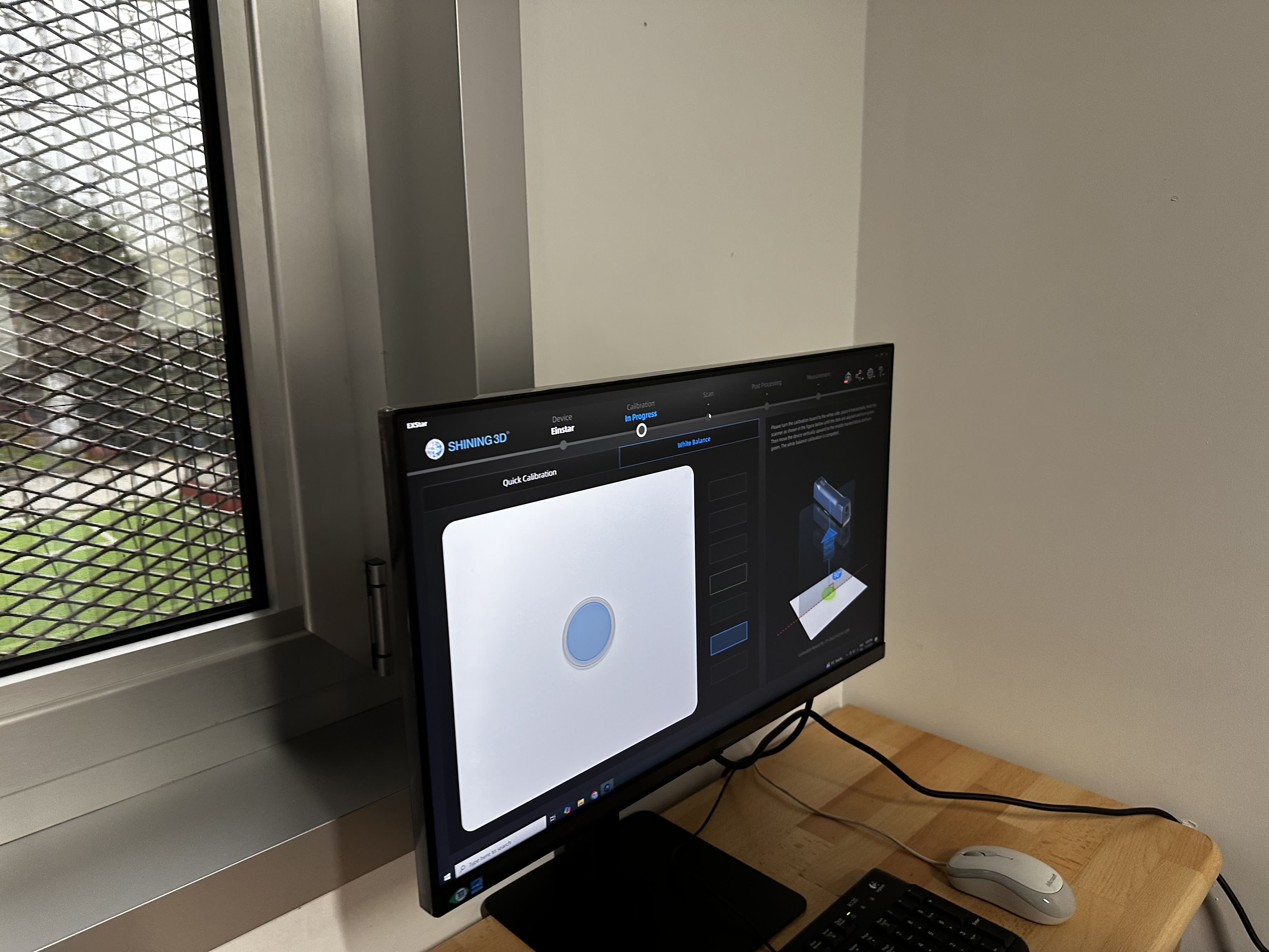 Quick Calibration and White Balance