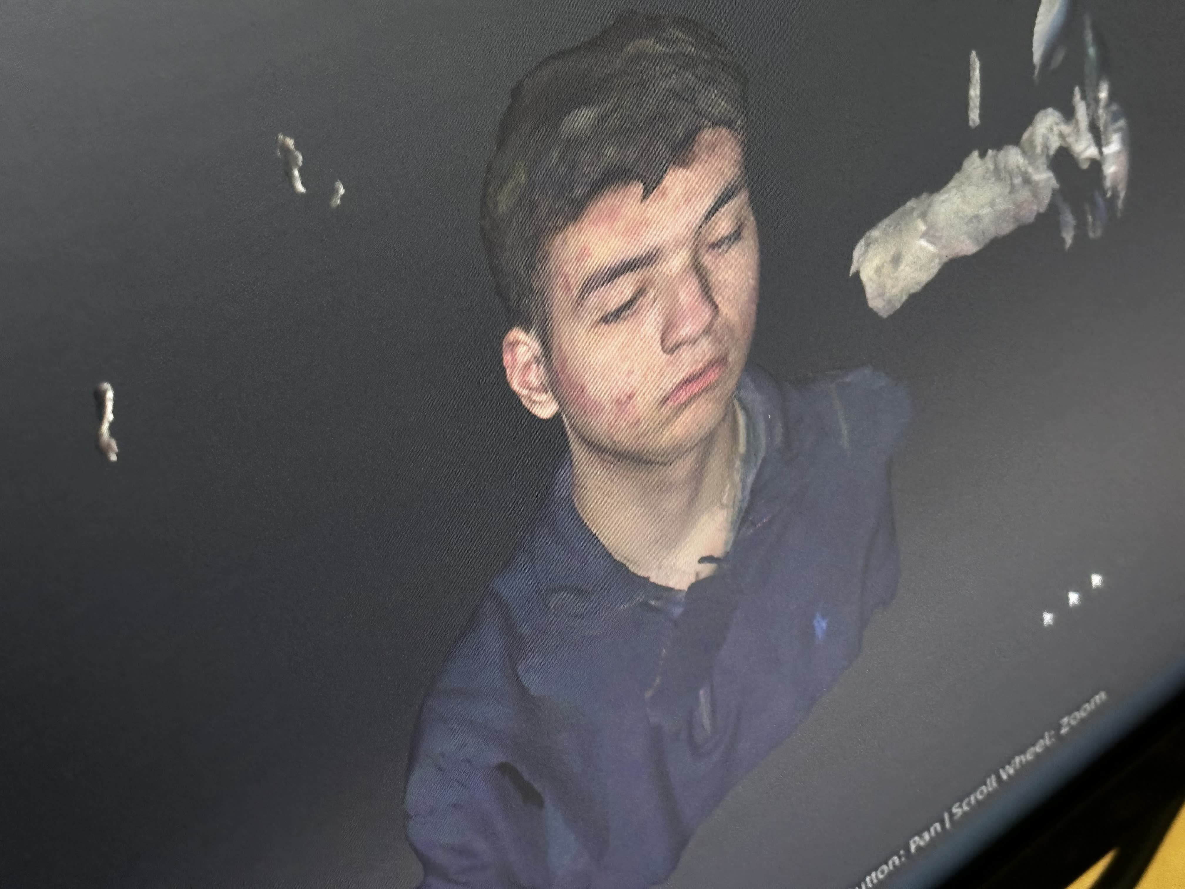 Example 3D scan result – head and torso