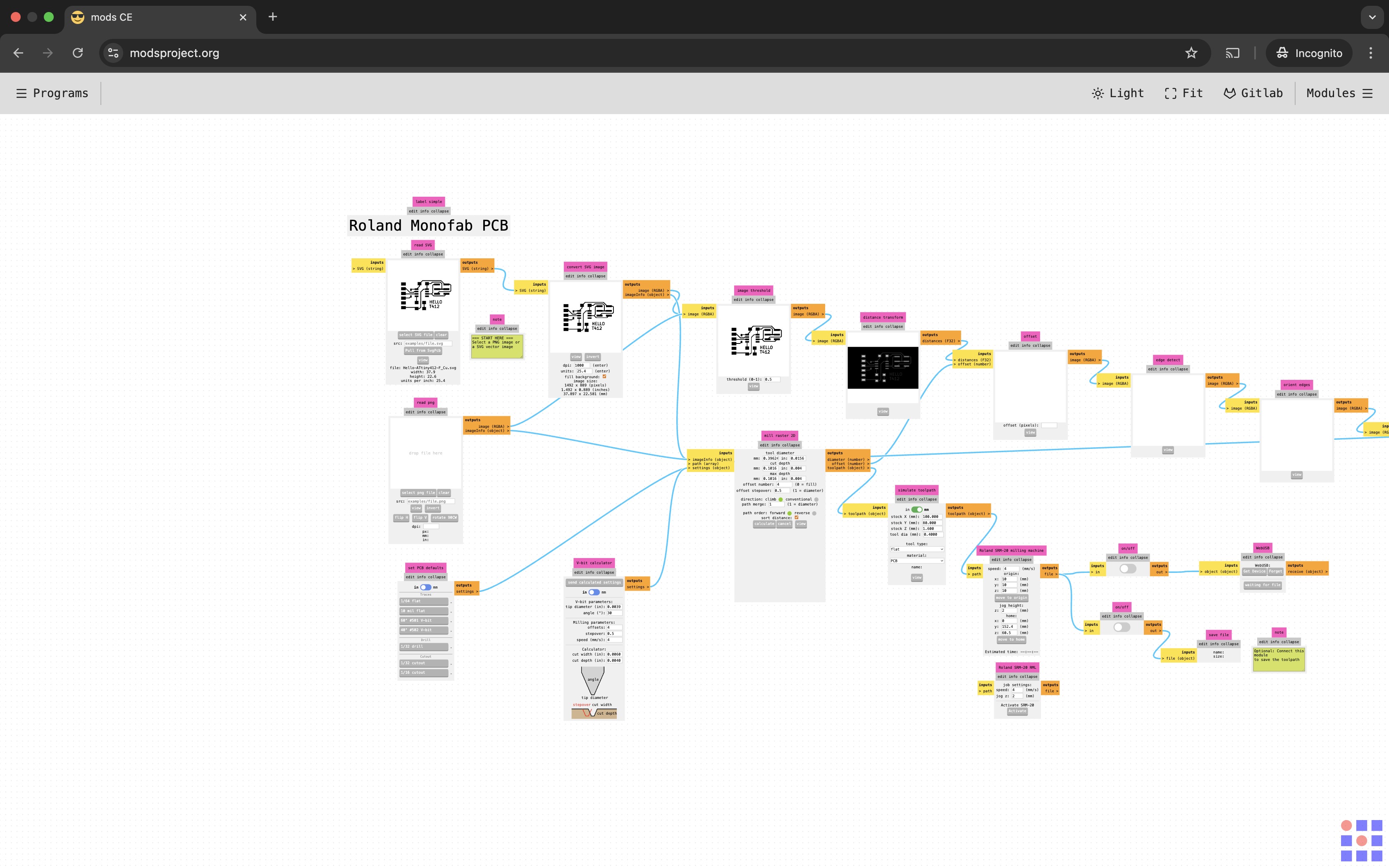 Mods: select front copper