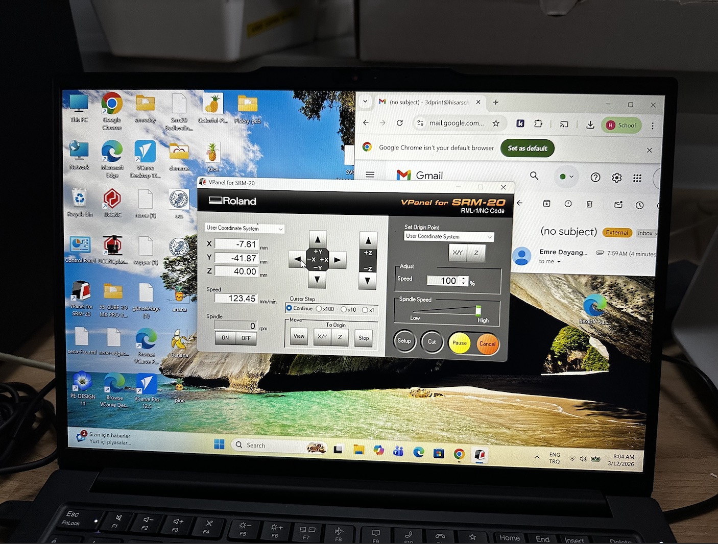SRM-20 control software