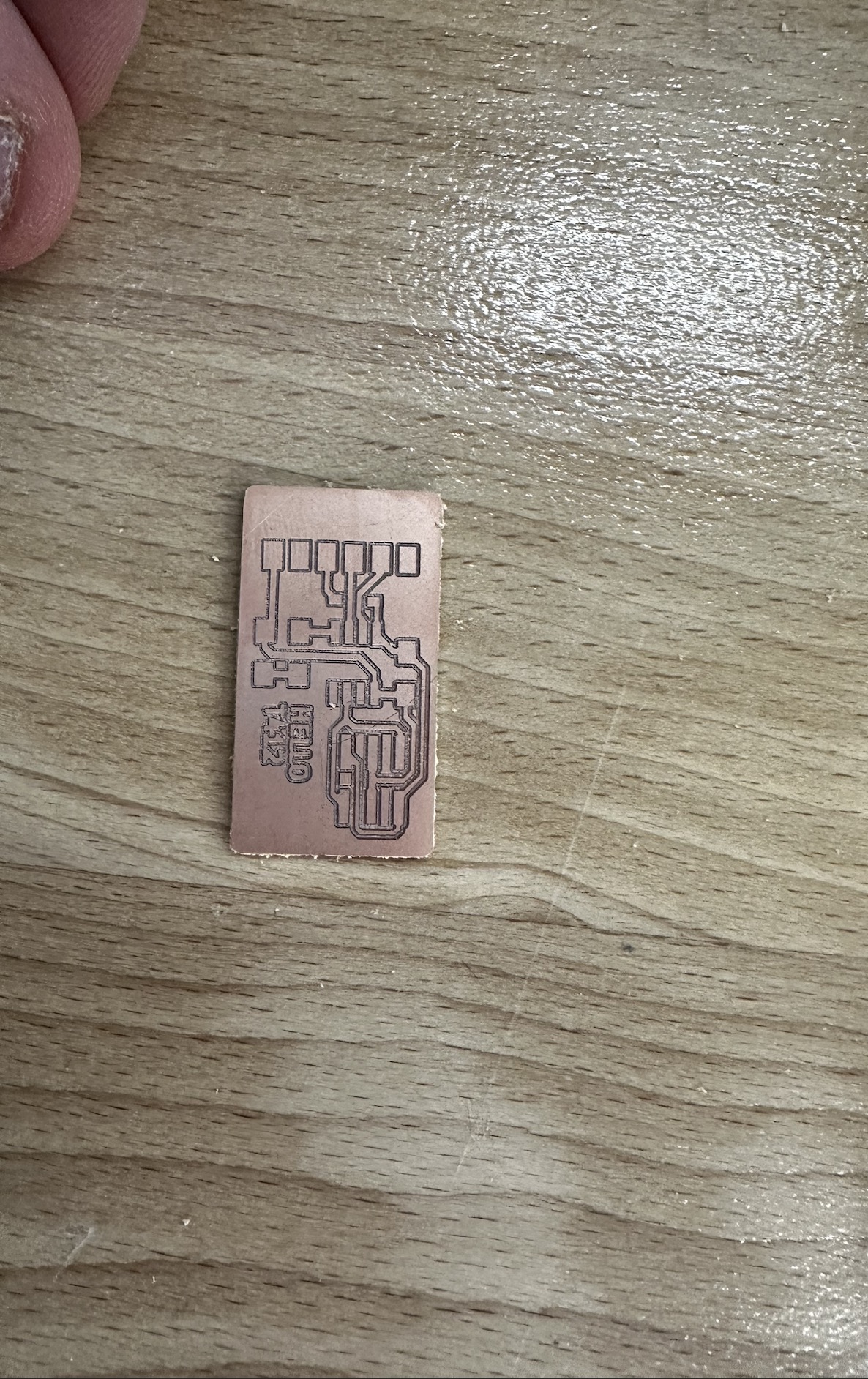 Board out of the machine