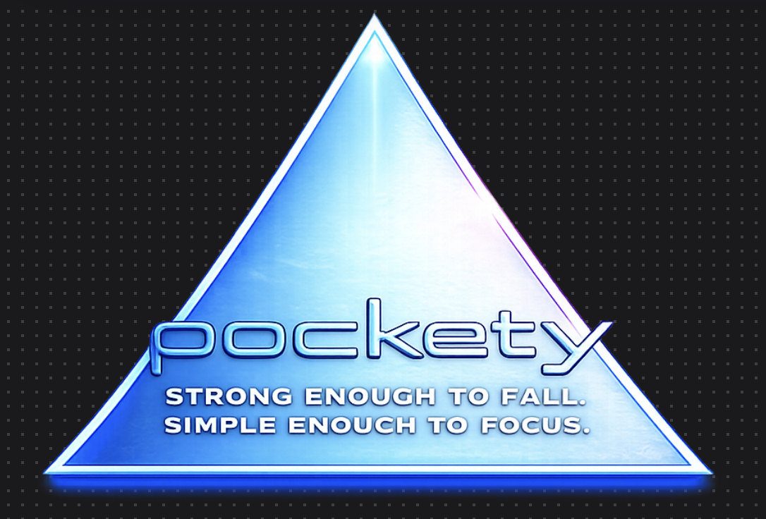 Custom boot splash — “Pockety” title on e-ink at power-on