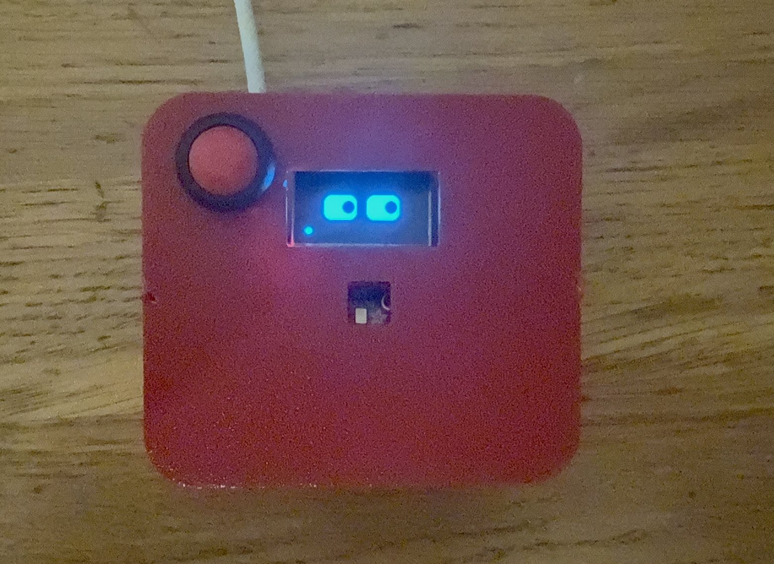 Feyncorder — magnetic encoder daughterboard prototype on the bench