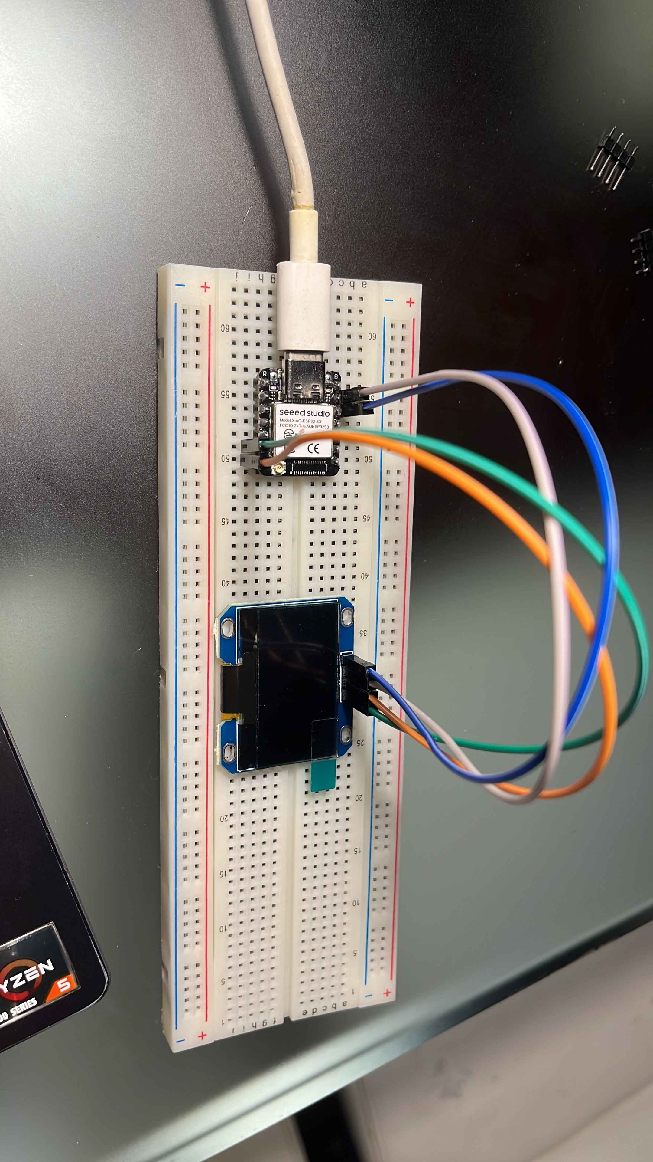 Wiring the Oled Screen to ESP