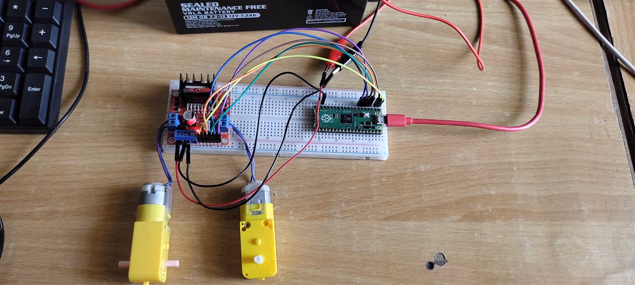 Pico, Motor, L298N