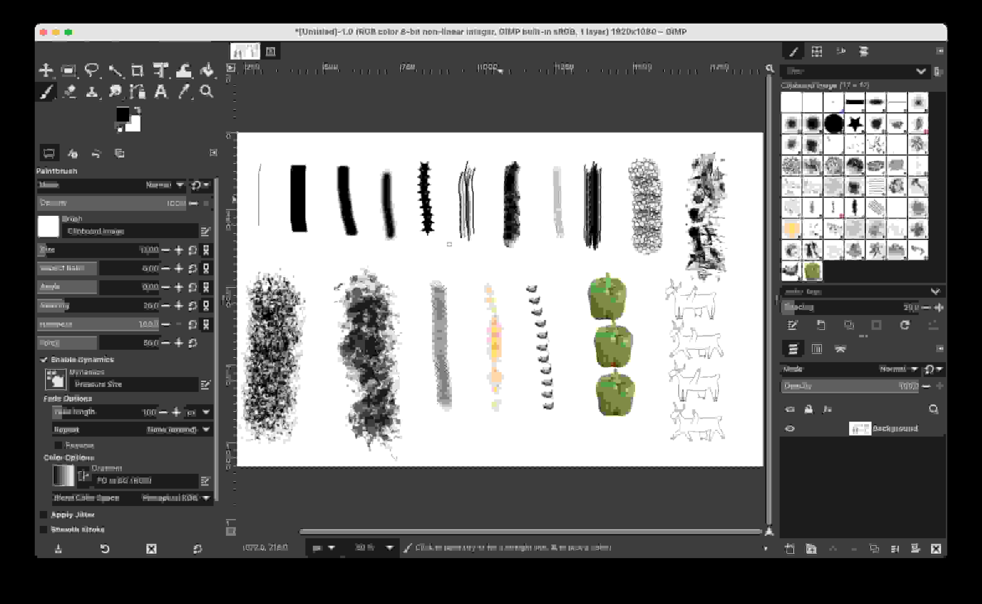 Gimp Brushes