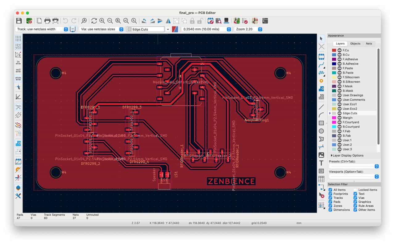 Final PCB