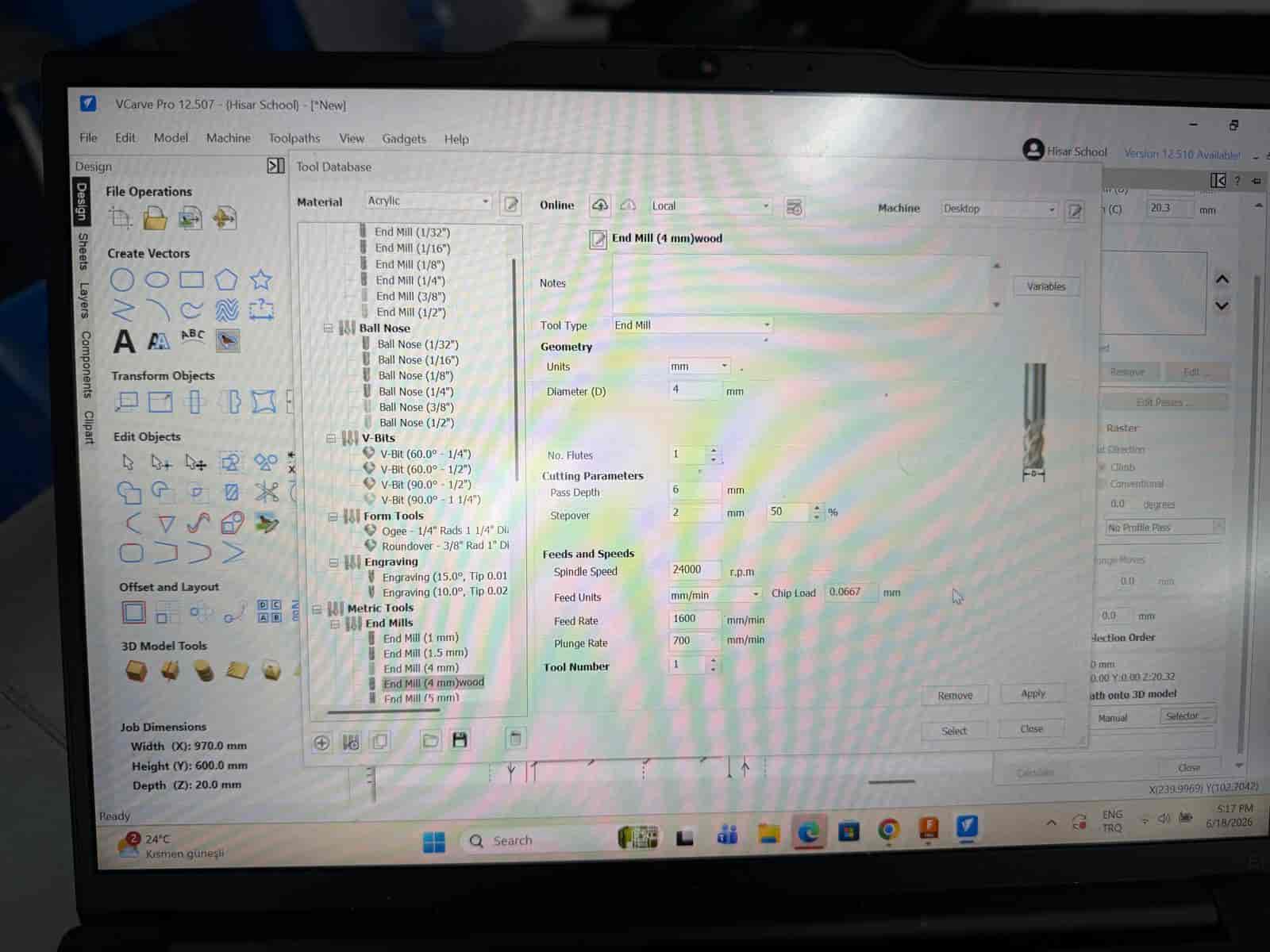 Tool Parameters