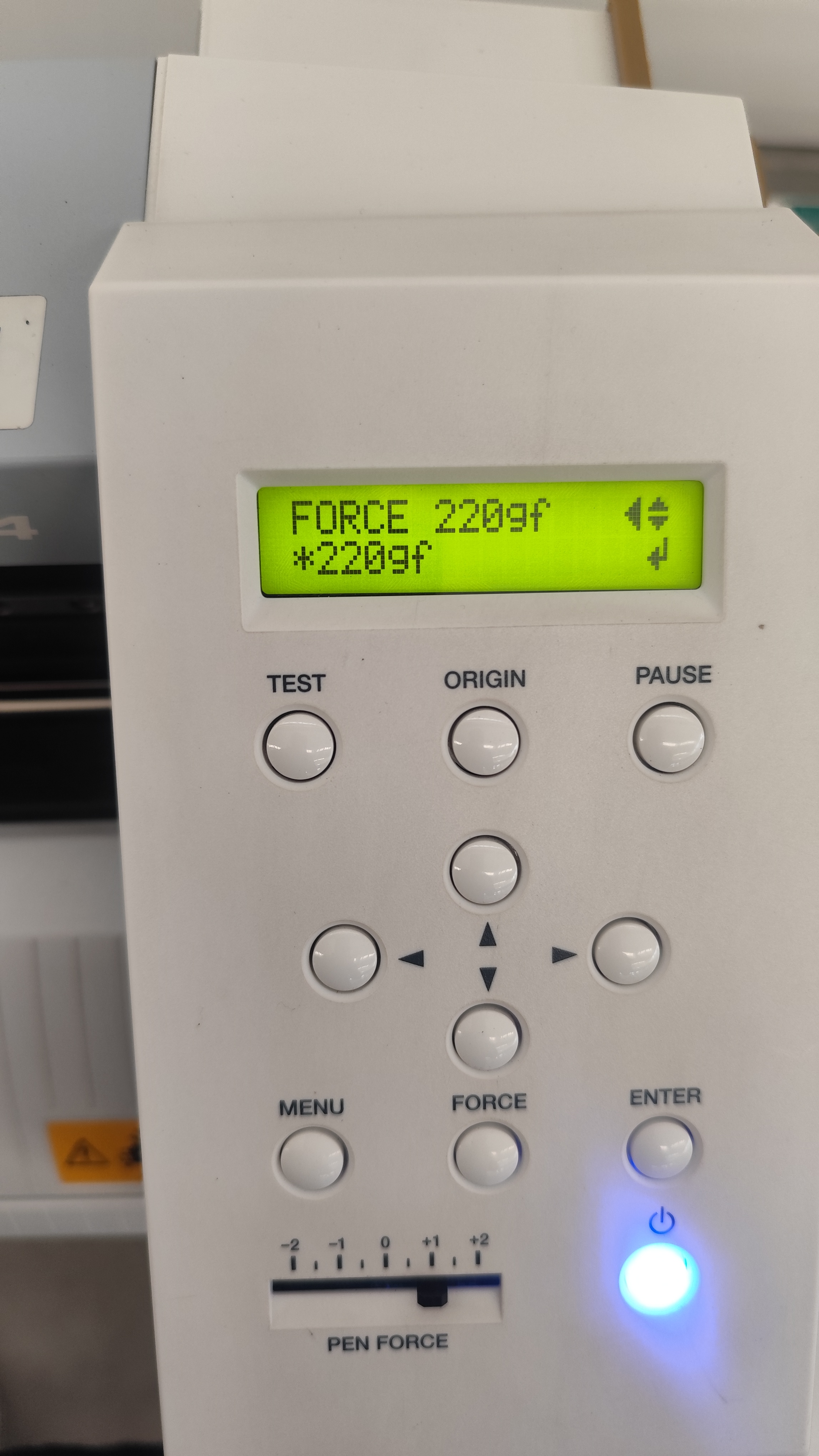Cutting Force Setup
