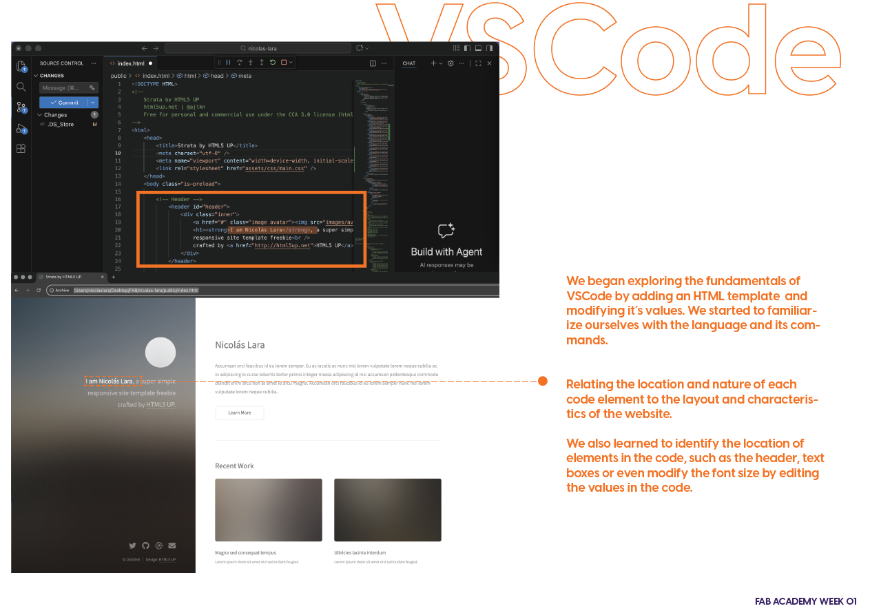 VSCode interface overview
