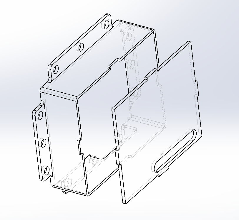 Indoor enclosure 3D design