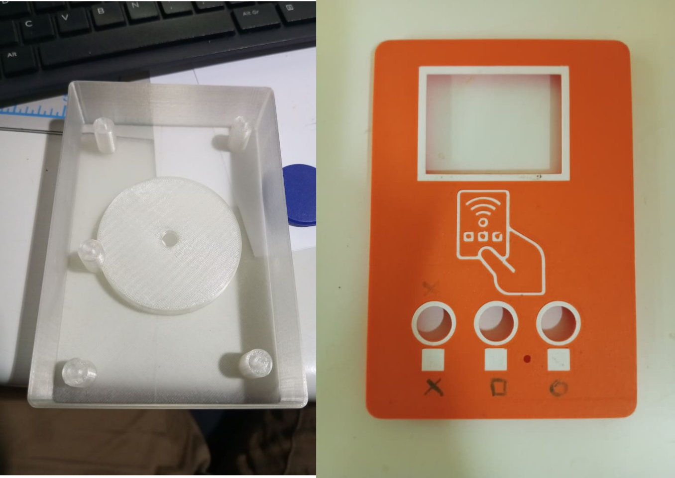 Printed outdoor enclosure