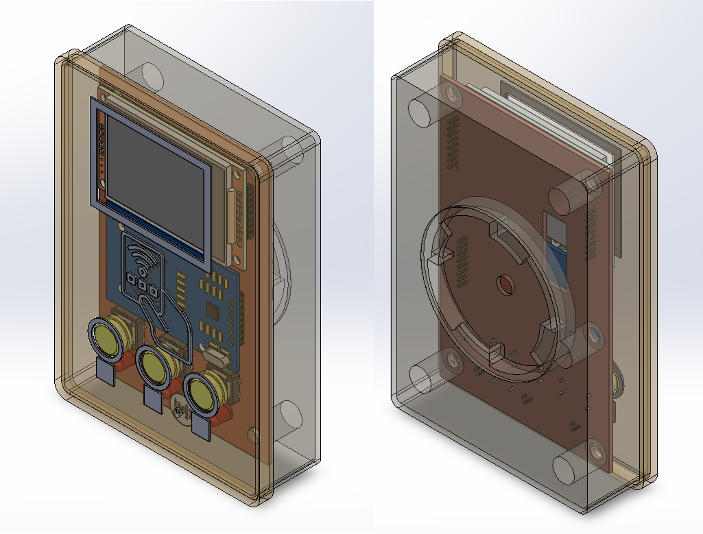 Enclosure 3D design