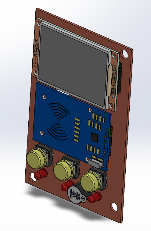 PCB 3D view