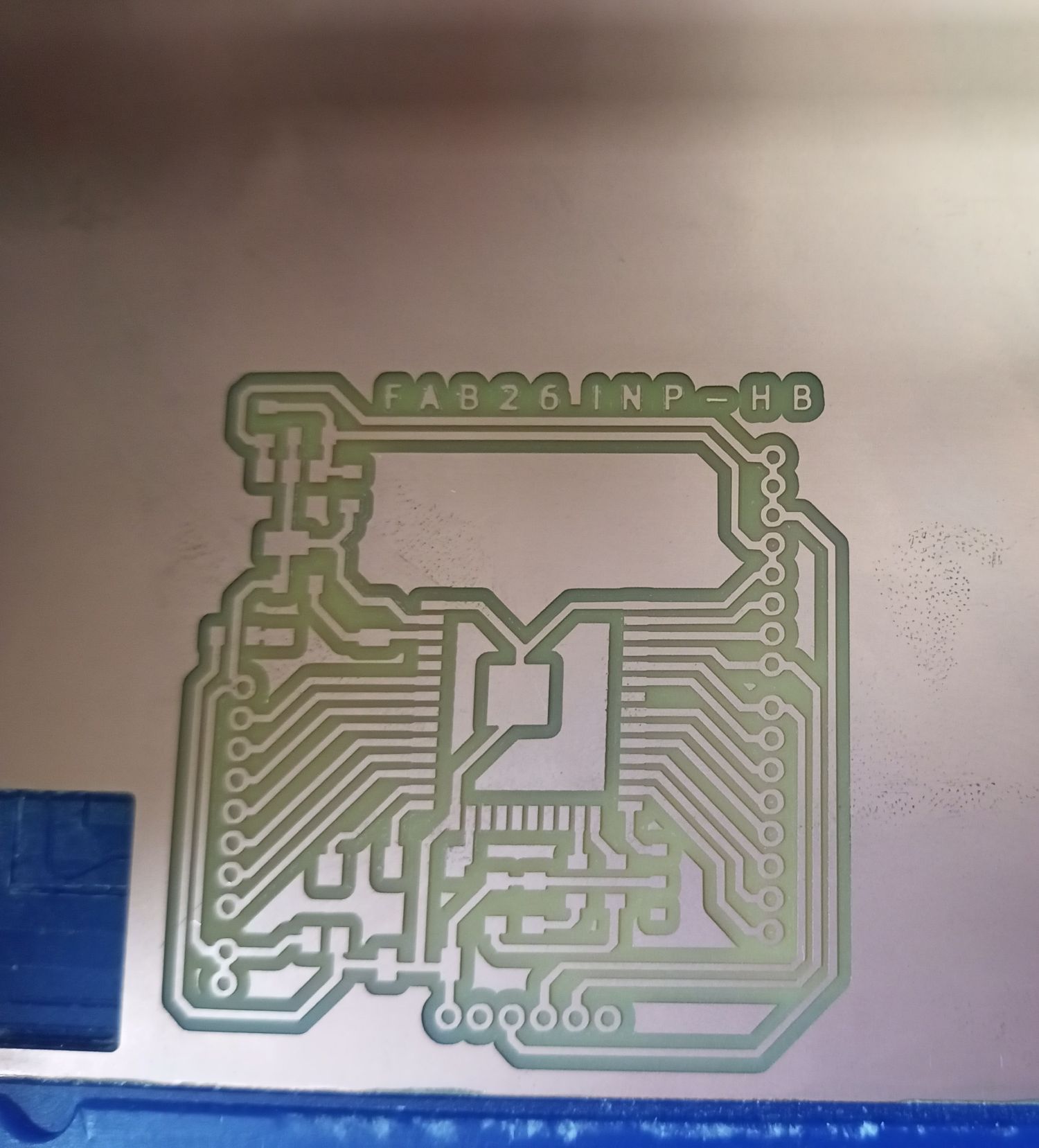 Milled traces result