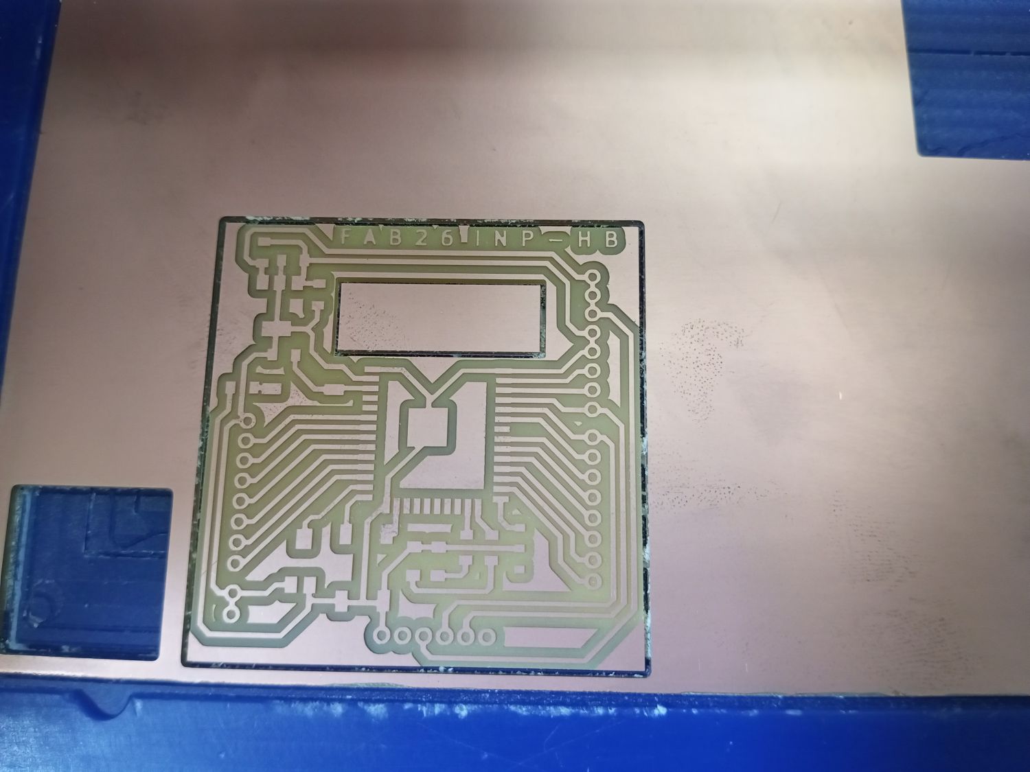 Board outline step 1