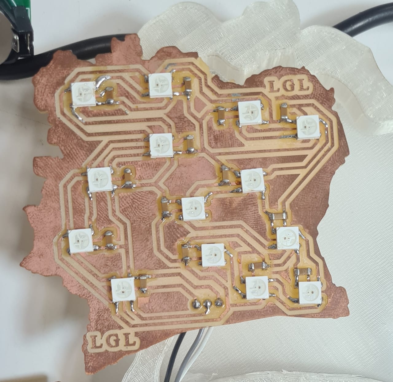Fully soldered PCB