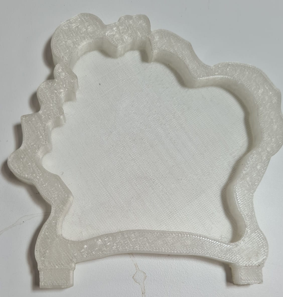 Finished 3D-printed base