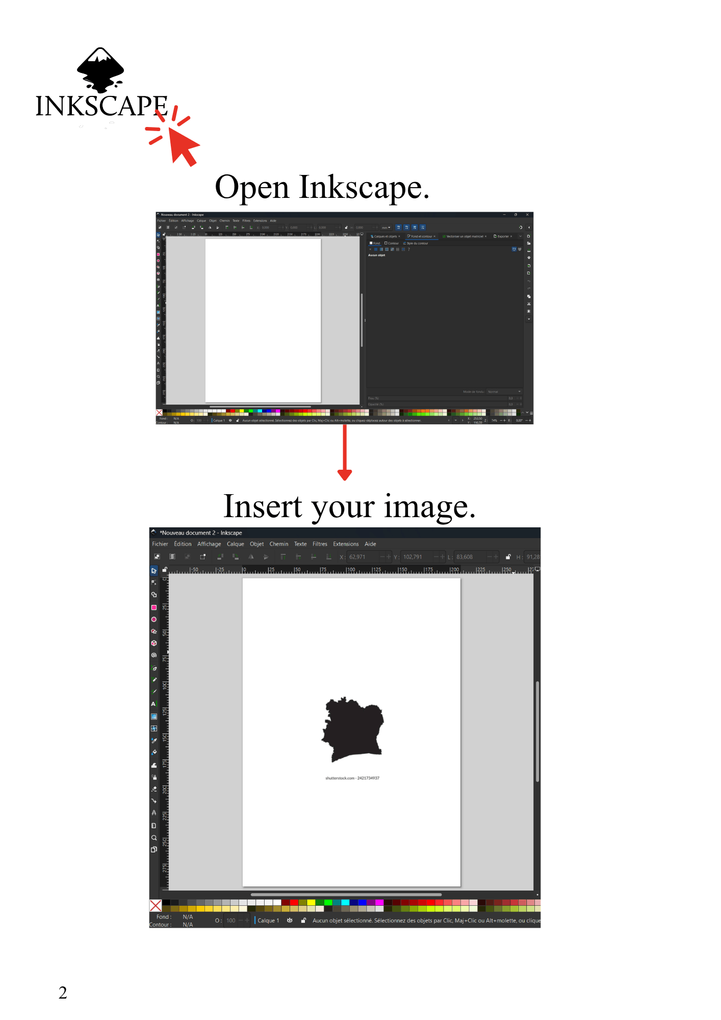 Import image