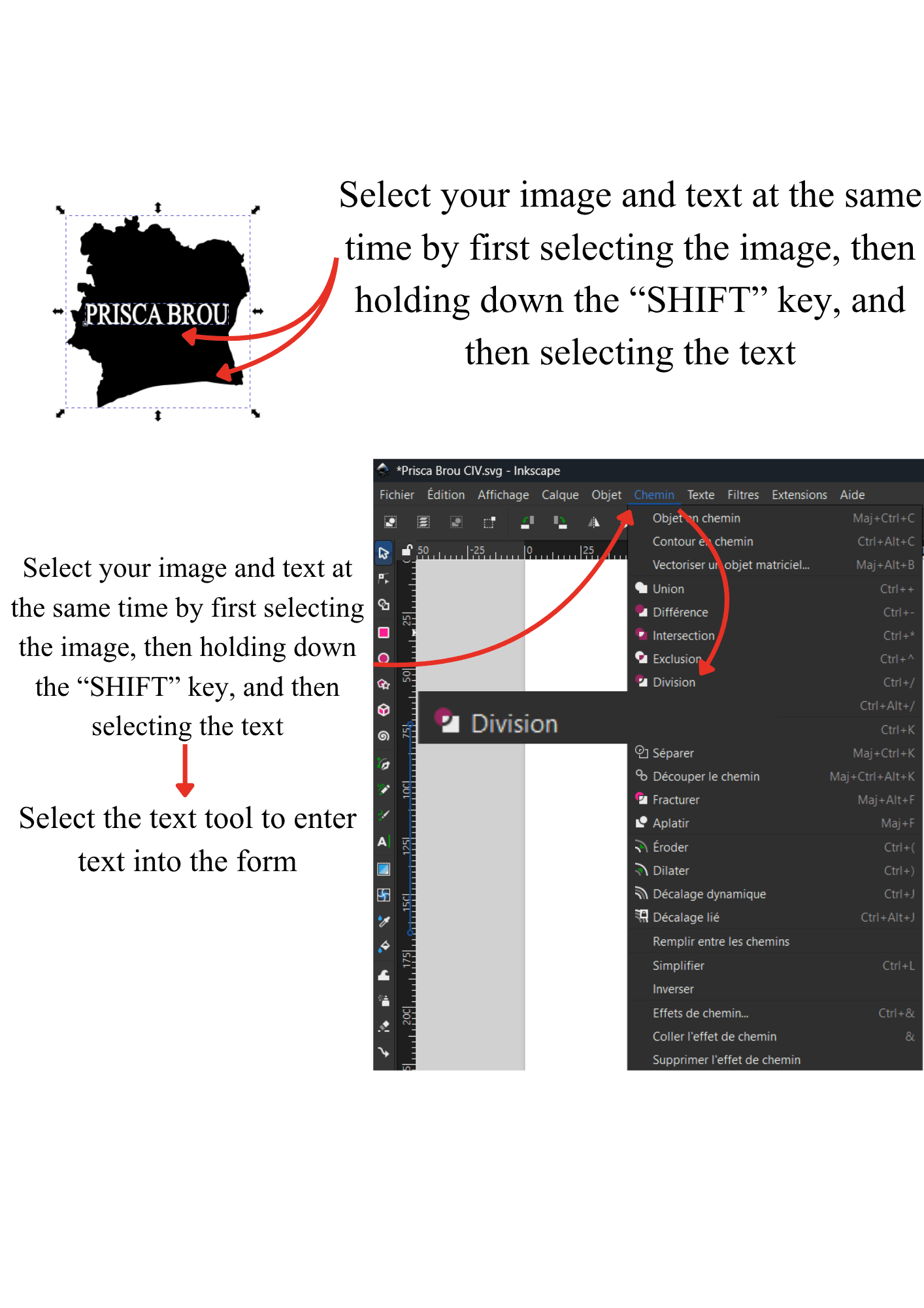 Blending of images