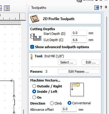 Interface Setup