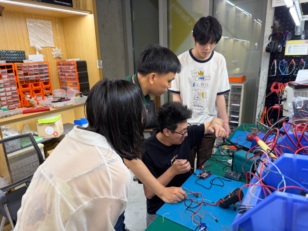 Bench wiring and microcontroller setup