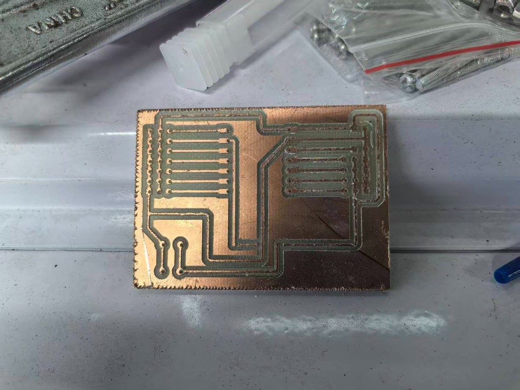 Milled PCB with isolation-routed traces