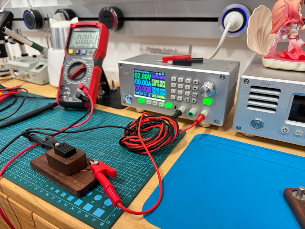 Second reading snapshot under output load
