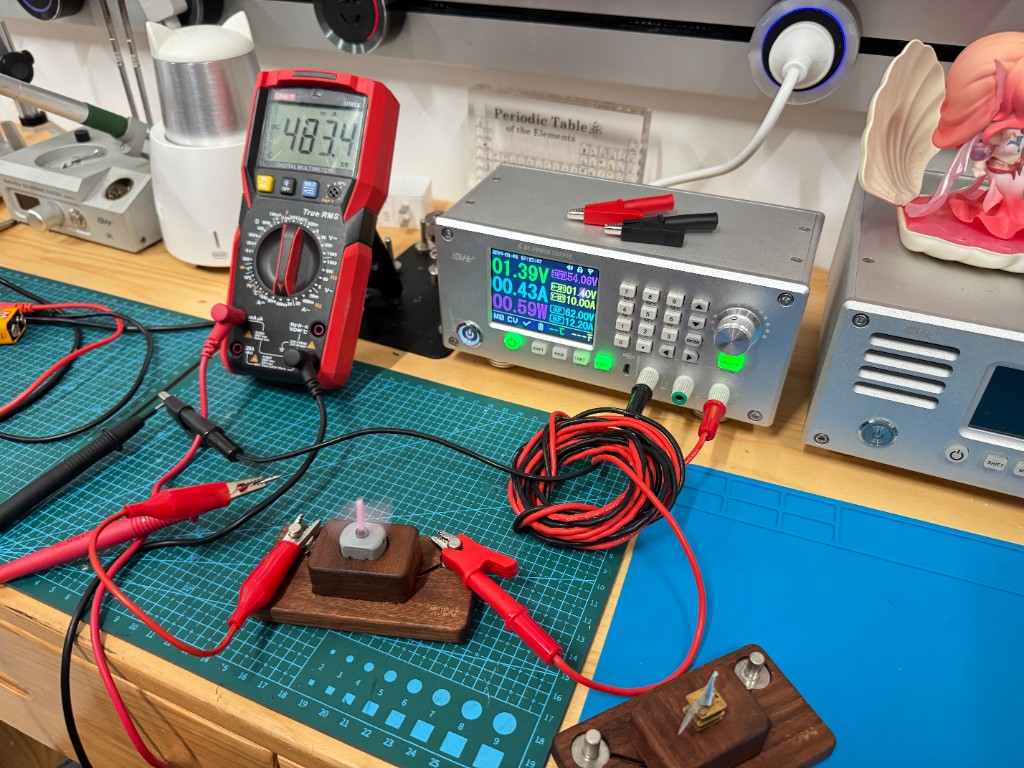 Output device working-state verification