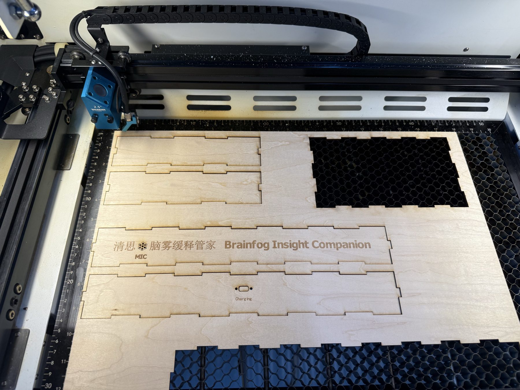 Laser-cut platform panel 3