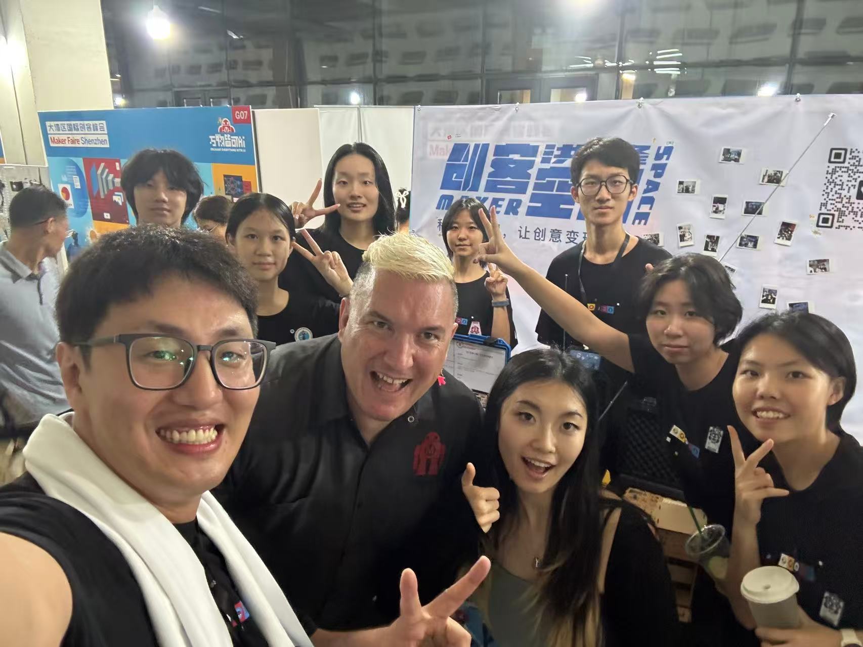 STEM competition coaching and demonstration scene