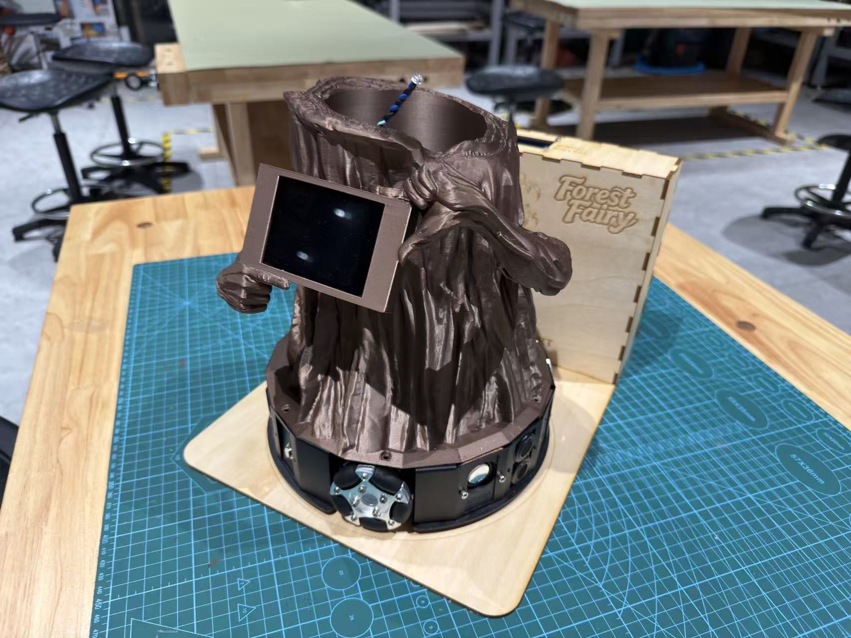 Final overview of the Forest Fairy charging dock