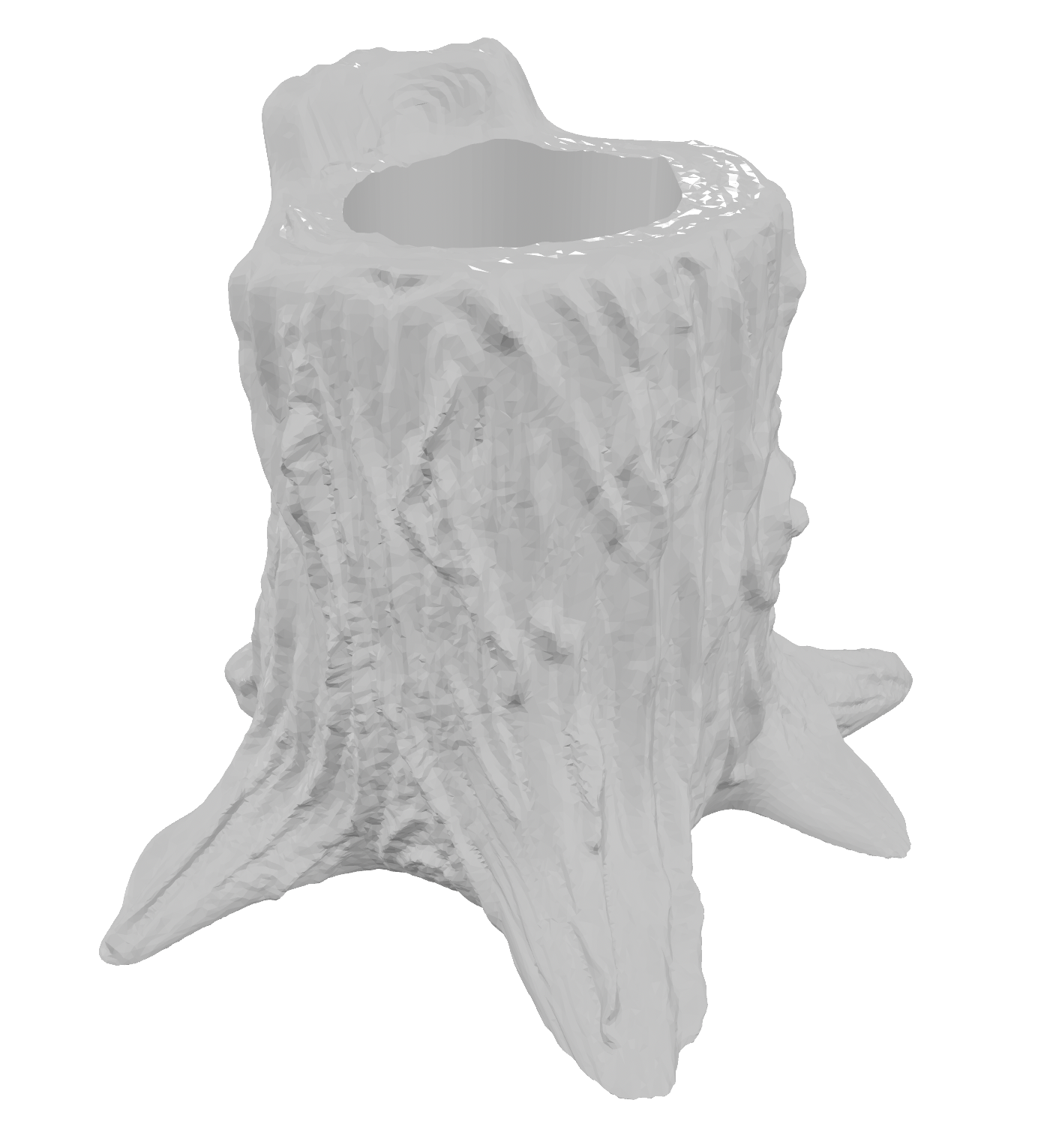 Screenshot of the open-source root pencil holder listing