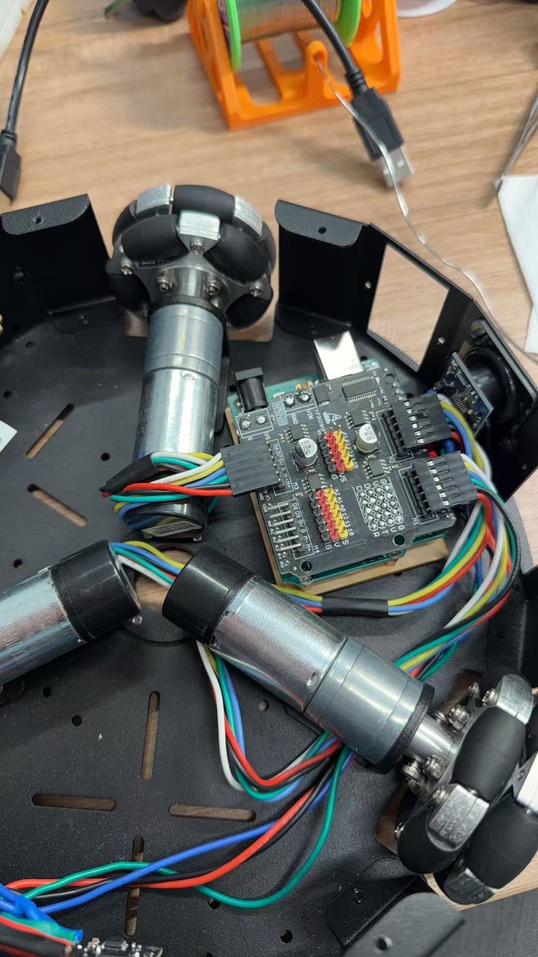 UNO board installed inside the Forest Fairy chassis