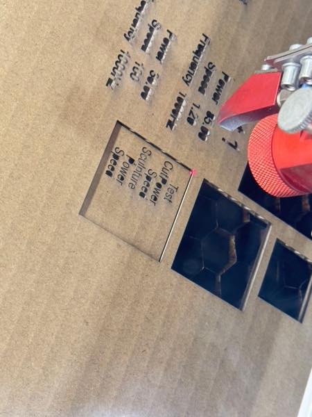 small sized test cut