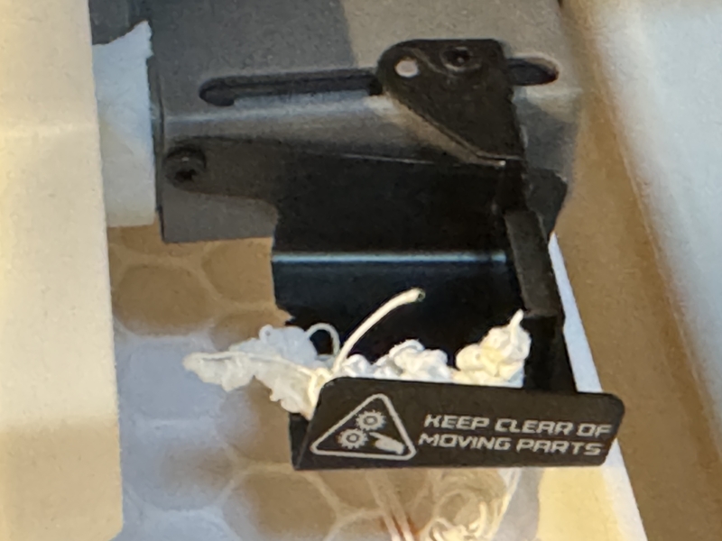 tray function was broken