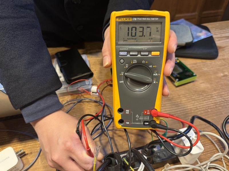 Voltage of AC Outlet