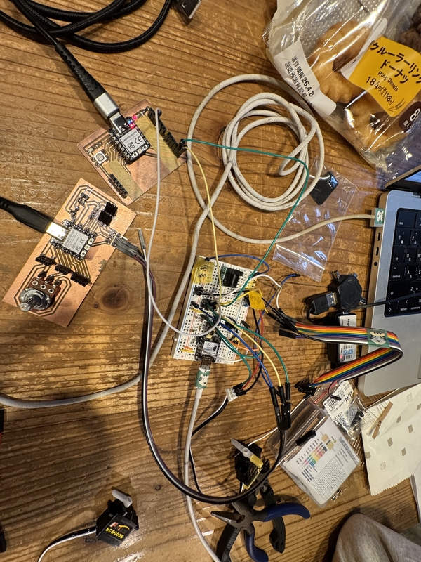 signal measured by logic analyzer