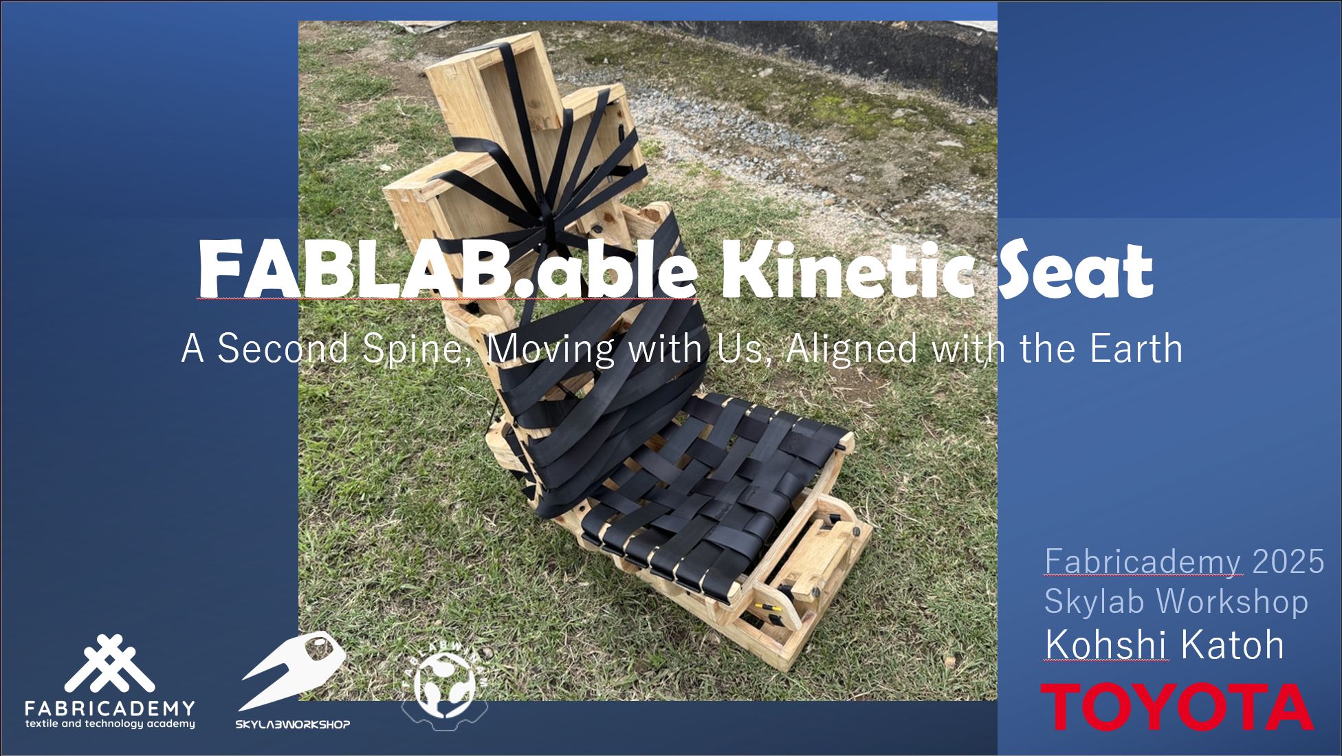 FABLABable Kinetic Seat