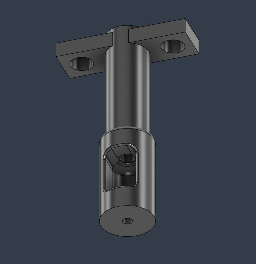 CAD intermediate shaft below
