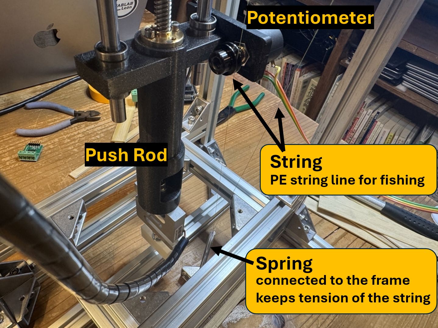 Potentiometer system
