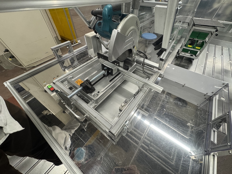 Cutting Aluminum Frame